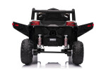 Mamido Elektrické autíčko Buggy Madman bílé | UTV-MX 4x4 | EVA kola | 12V 10Ah | EKO kůže