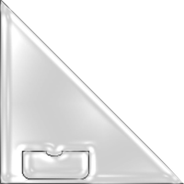 Samolepicí růžek s kapsou na vizitku - 6ks