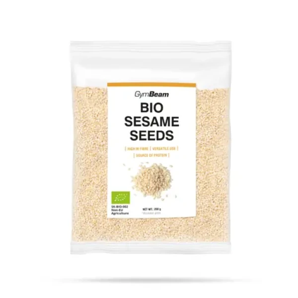 BIO Sezamová semínka loupané - GymBeam (200 g) (105205-1-200g)