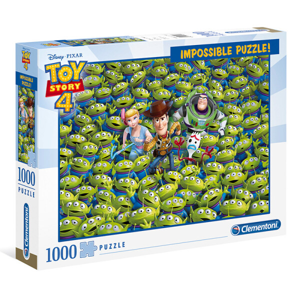 Clementoni Puzzle Impossible - Toy Story 4 ( 1000 dílků ) - Rossi