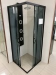 KERRA - Sprchová kabina Tiara Square 90x90 čtvercová (černá) 5907548109392