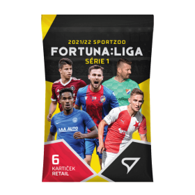 Fotbalové karty Fortuna Liga 2021-22 Retail Balíček 1. série