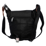 Neobvyklá dámská kabelka Filomenia, černá