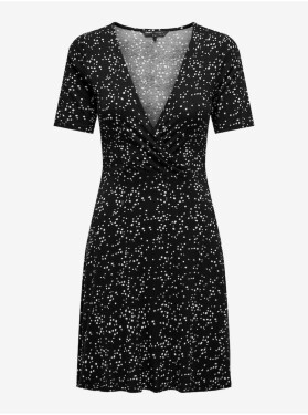 Černé dámské puntíkované šaty ONLY Verona dámské
