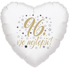 96. narozeniny balónek srdce Balonky.cz 96. narozeniny balónek srdce Balonky.cz