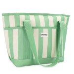 Spokey ACAPULCO Termotaška, 12 l, zelené pruhy