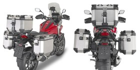 Plo1192Cam trubkový nosič bočních kufrů PL One-Fit pro Honda NC 750 X (21-25)
