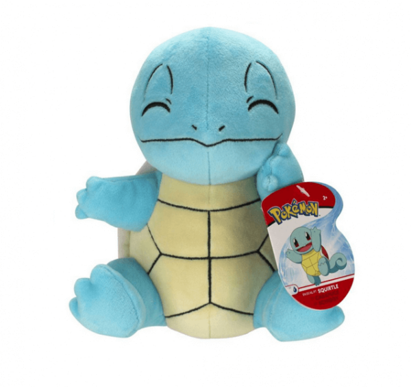 Pokémon plyšák Squirtle 20 cm (zavřené oči)