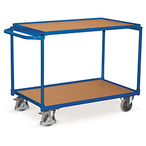 Přepravní policový vozík 1125x625mm, vertikální rukojeť