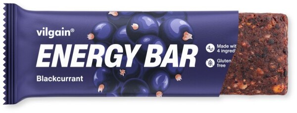 Vilgain Energy Bar – černý rybíz 55 g