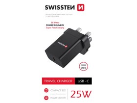 Adaptér cestovní pro iPhone/Samsung SWISSTEN 22045300 pro použití z ČR ve Velké Británii