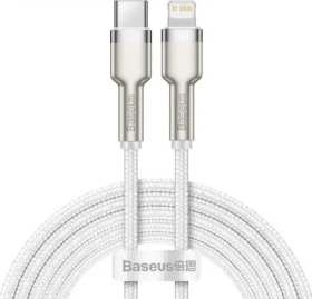 Baseus CATLJK-B02 Kabel USB-C (M) - Lightning (M) 2 m bílá / 20W (CATLJK-B02)