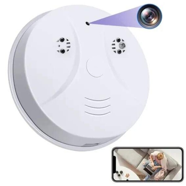 Skrytá Full HD IP kamera v detektoru kouře - X-S1