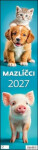 Kalendář nástěnný 2027 - Mazlíčci