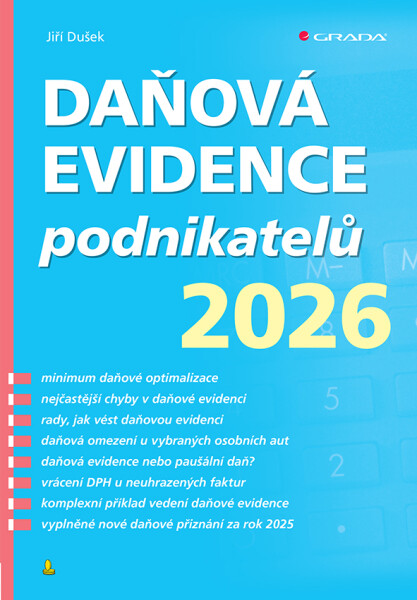 Daňová evidence podnikatelů 2026 - Jiří Dušek