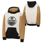 Outerstuff Dětská mikina Edmonton Oilers NHL Color Blocked Flc Hd Velikost: Dětské S (122 – 134)