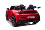 Mamido Elektrické autíčko Porsche 911 GT3 XXL + MP4 | 24V14Ah | 4x200W | Pro 2 děti | červené