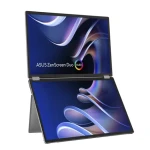14" ASUS ZenScreen Duo OLED MQ149CD stříbrná / Monitor / 1920 x 1200 / OLED / 16:10 / 1ms / 100000:1 / 500cd-m2 (90LM0AKV-B01N70)