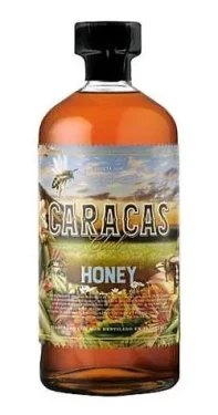 Caracas Club Honey / Likér třtinový / 40 % / 0,7 l (8436599480312)