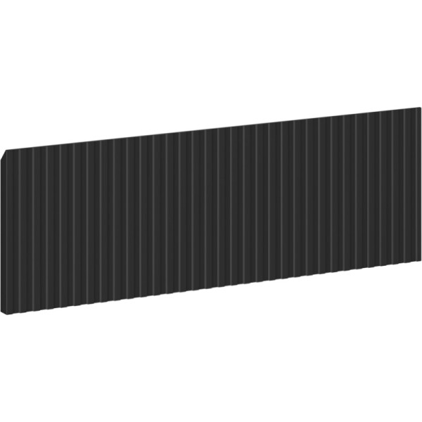 MEXEN - Rivel čelo pro koupelnovou skříňku reliéf 50 x 20, černá mat 91A20-0500-235-1-71