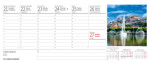 Stolní kalendář 2025 Města Evropy