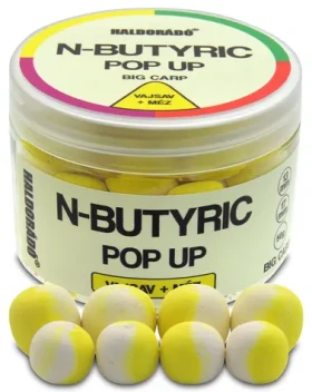 Haldorádó Pop-Up N-Butyric Big Carp 50g 13/17mm Kyselina máselná/Med (HD21732)