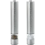 ProfiCook PSM 1031 nerez / Mlýnky na sůl a pepř / 4x AA baterie / 2ks (PSM 1031)