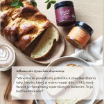 Bella Rose Vánoční meruňkový džem s perníkovým kořením 210 g, oranžová barva