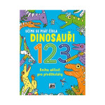 Učíme se psát čísla Dinosauři 123 - Kniha aktivit pro předškoláky