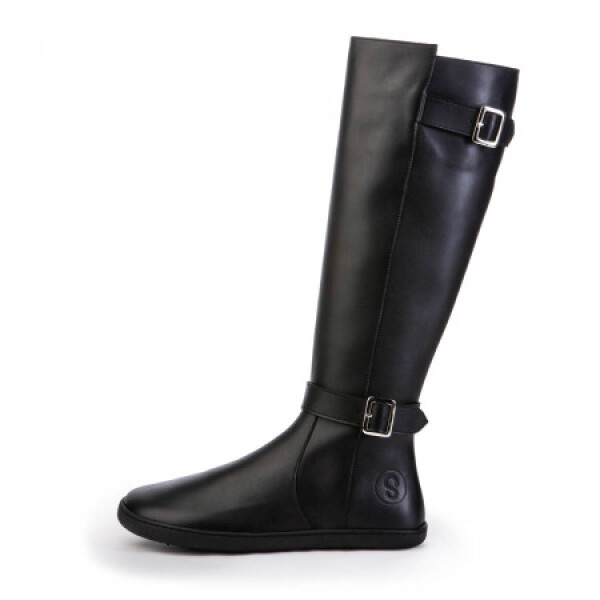 Shapen Glam Black Leather