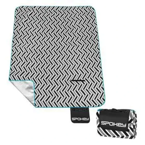 Spokey PICNIC ZIGZAG / Pikniková deka / 150x180 cm (5905339412751)