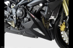 Triumph Street Triple Klín pod motor - 3 barvy - Bílá-stříbrná mřížka