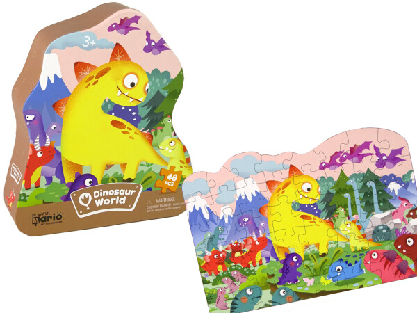 Mamido Puzzle dinosauří svět 48 dílů