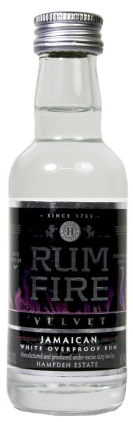 Fire Velvet Overproof Rum 63% 0,05 l (holá lahev)