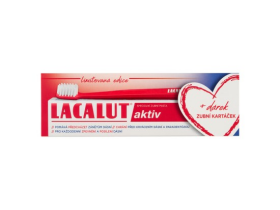 Lacalut Aktiv speciální zubní pasta 75ml + zubní kartáček