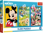 TREFL Puzzle Tým Mickey Mouse