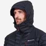 Pánská hybridní zateplená bunda Montane Axis Alpha Jacket black XL