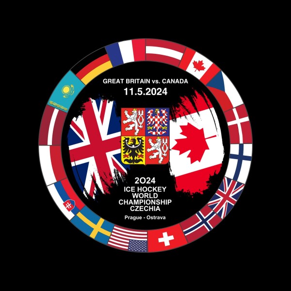 Puk Ice Hockey World Championship Czechia MS 2024 Dueling 11.5.2024 Great Britain vs. Canada