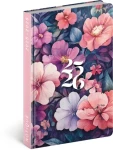 NOTIQUE 18měsíční diář Petito – Kytice 2025/2026 - Východní / 11 x 17 cm (PGD-35531-V)