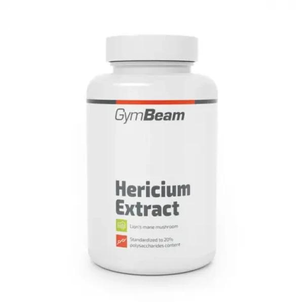 Hericium (Leví hříva) - GymBeam (90 kaps.) (67336-1-90caps)