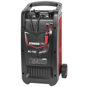 STREND PRO 118060 Startovací vozík s nabíječkou, 12/24V, 40A/400A BC-730