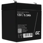 Green Cell AGM45 / Baterie pro UPS / VRLA AGM / 12V / 5,3Ah (AGM45)