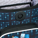 Školní aktovka BAAGL Ergo - Minecraft Blue Axe