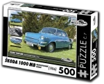 RETRO-AUTA Puzzle č. 7 Škoda 1000 MB (1966)