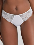 Dámská tanga Panache Ana Thong white 9399