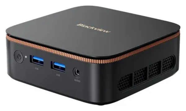 Blackview MP20 černá / Mini PC / AMD Ryzen 3 3300U / 16GB DDR4 / 512GB SSD / Radeon Vega 6 / Wi-Fi 6 / BT 5.2 / W11P (BVMP20AMD16512)