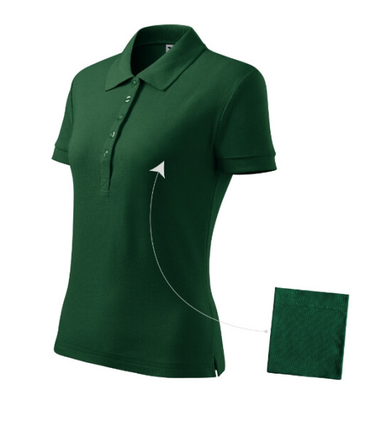 Cotton polokošile dámská dark green XS