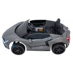 Mamido Dětské elektrické autíčko Lamborghini Revuelto XL 24V 4x200W šedé