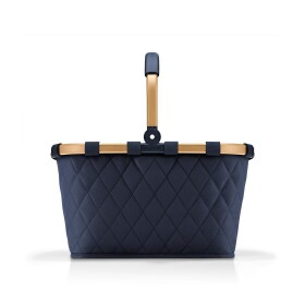 Nákupní košík Reisenthel Carrybag Frame Rhombus midnight gold