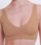 Dámská podprsenka ZERO Feel 2.0 Bralette - BROWN - hnědá 00CM - SLOGGI BROWN L